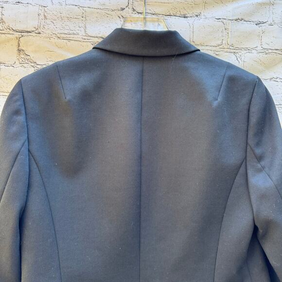 J. Crew Blazer Wool Black Lined Size 6 Japan Classic Capsule Preppy Academia - Picture 4 of 8